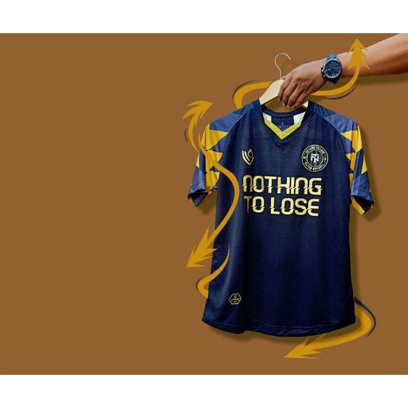 Jersey futsal dan sepakbola nothing to lose 2.0