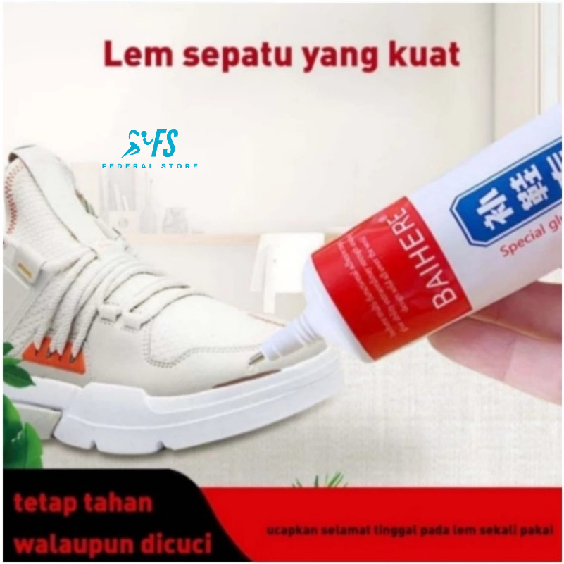 

Lem Perekat Sepatu Kuat 60ml Penambal Sol Sepatu Waterproof