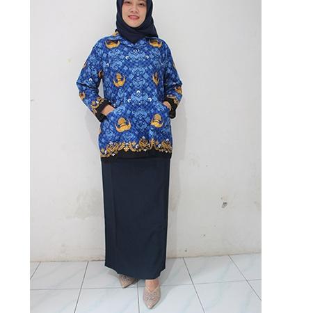 Flash Sale Baju KORPRI 40S Cewek SETELAN Rok Dan Celana-seragam Guru dan PNS-Pakaian GURU