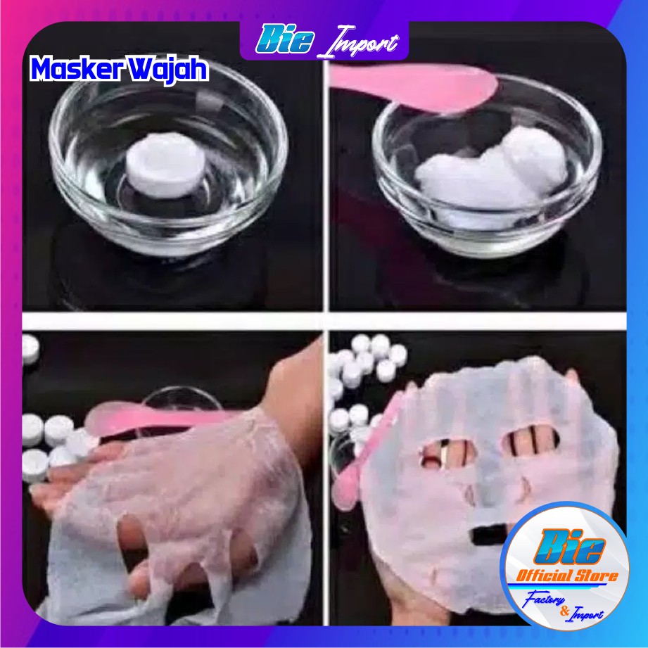 Masker Wajah Tissue Permen DIY Korean Style Import