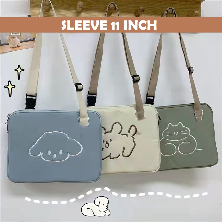 XIAOMI MI PAD 5 5 PRO KOREAN SLEEVE TAS SELEMPANG POUCH SOFTCASE COVER