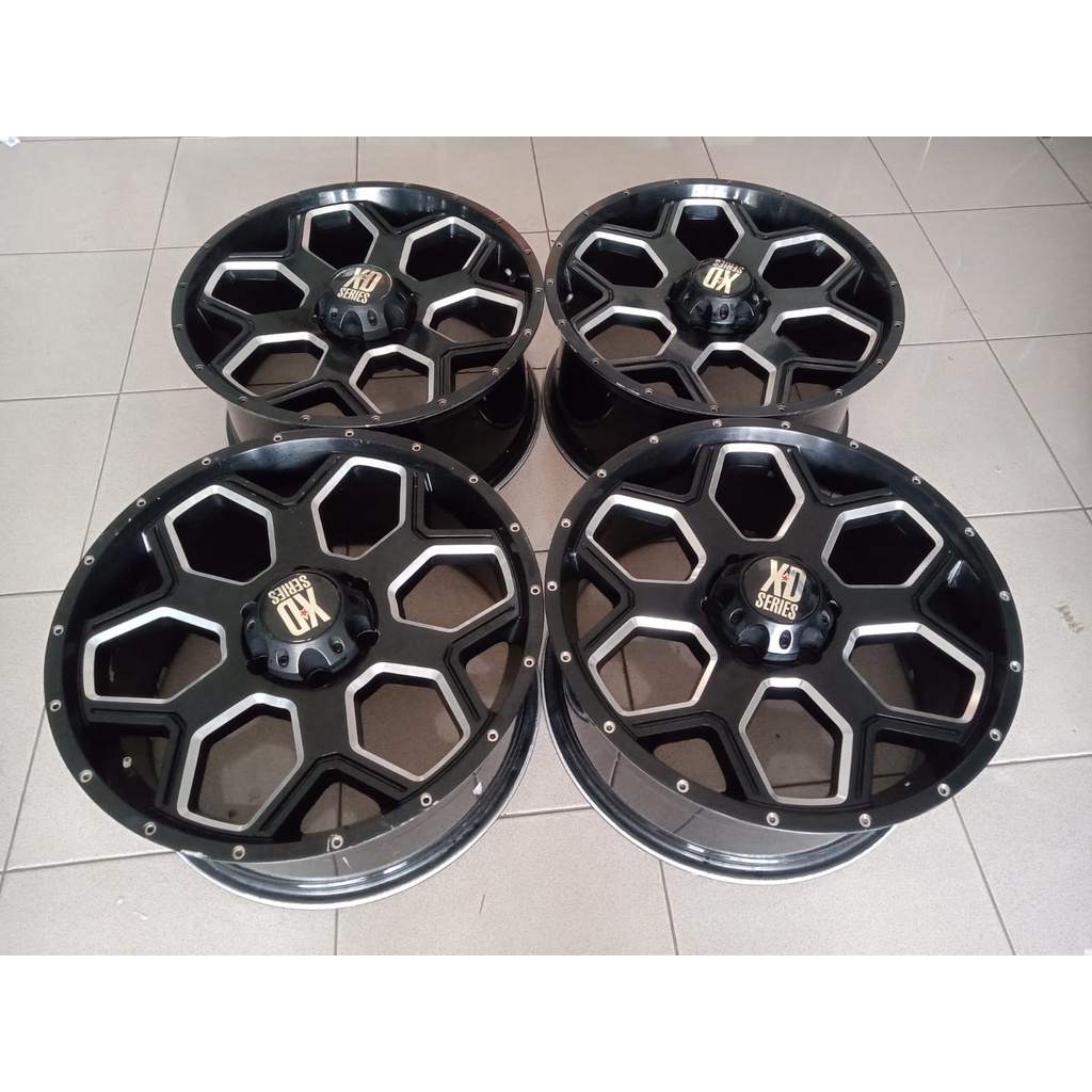 Velg Mobil Racing Bekas XD Seris Ring 20x9 Pcd 6x139.7 Untuk Pajero Fortuner Hilux Gratis Kirim