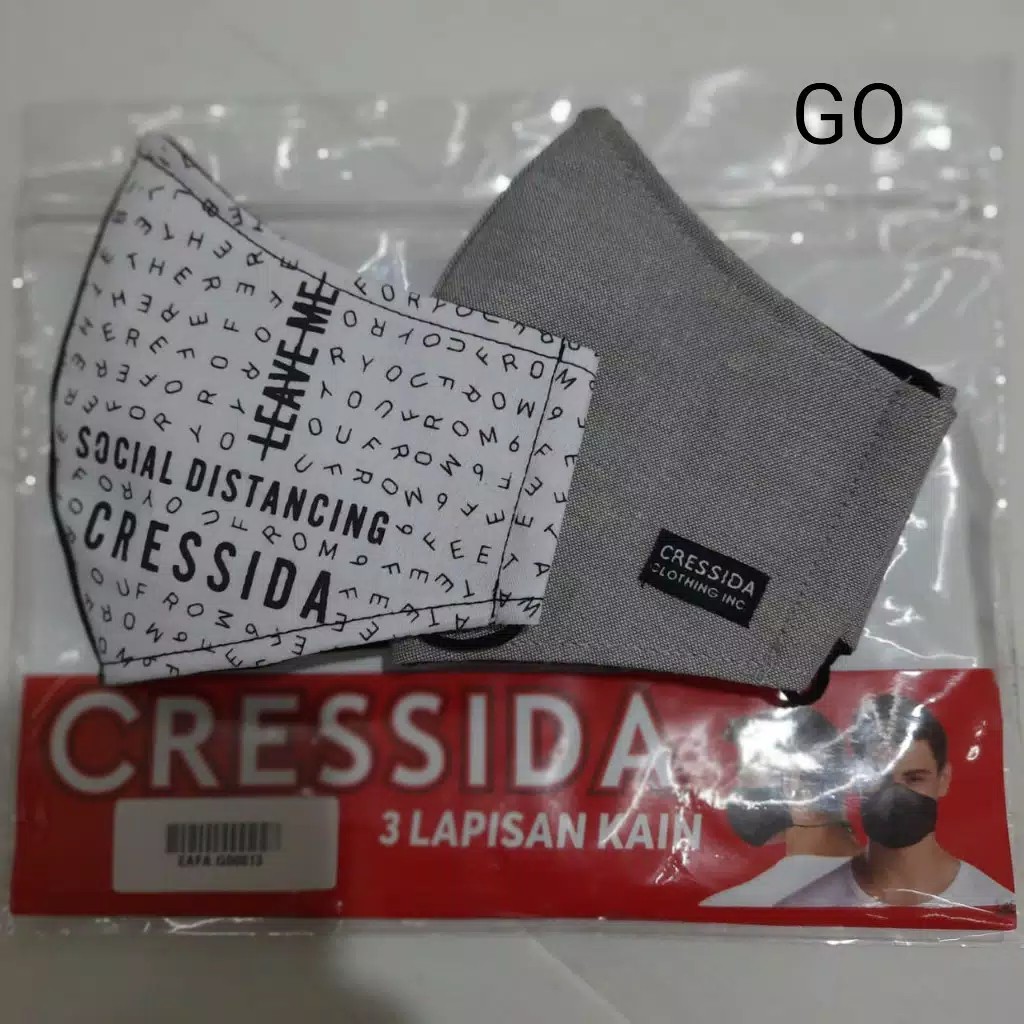 BB CRESSIDA MASKER TALI PENGATUR Isi 2 Masker Dewasa Kawat - EAFA.G00013