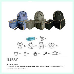 Iberry London Diaper Bag/tas selempang ibu