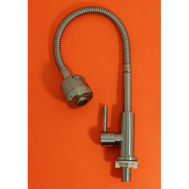 Kran Angsa Keran Angsa Sink Fleksibel Stainless Sus 304 Keran Dapur Keran Cuci Piring