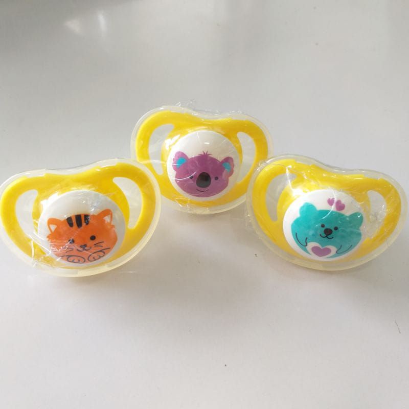 Empeng Pigeon Ekonomis / Empeng Bayi Bulat 6+ bulan / Empeng Bayi Pigeon minilight pacifier-3