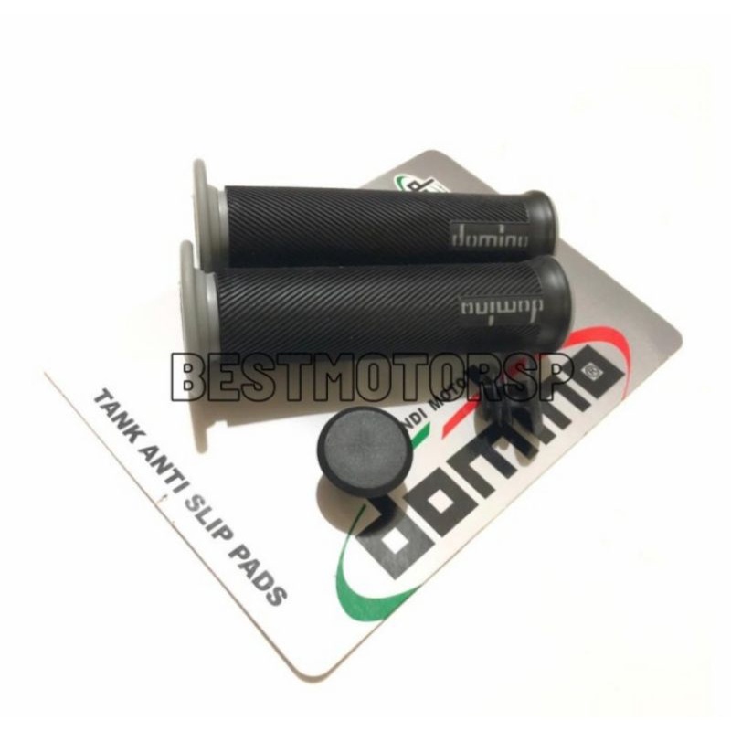 Handgrip Grip Domino Karet Empuk Hitam Full