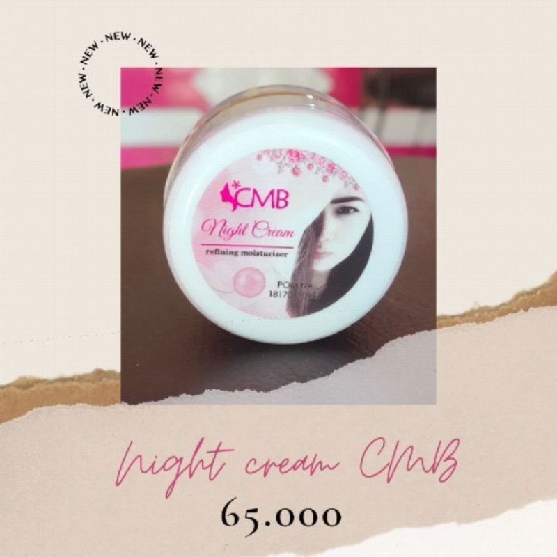 Night Cream CMB step 1