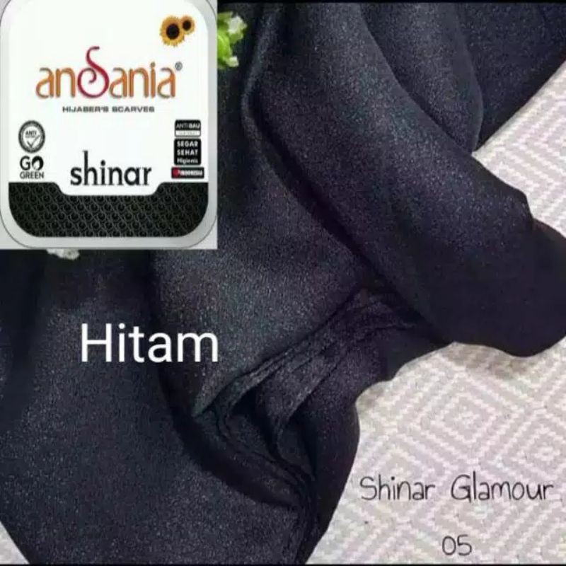 (COD) HIJAB SHINAR ANSANIA / JILBAB SHINAR SEGI-EMPAT / SHINAR MURAH  110X110