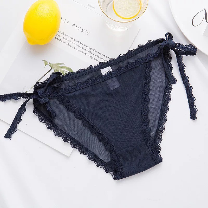 celana dalam g string wanita transparan tali samping Lingerie C075