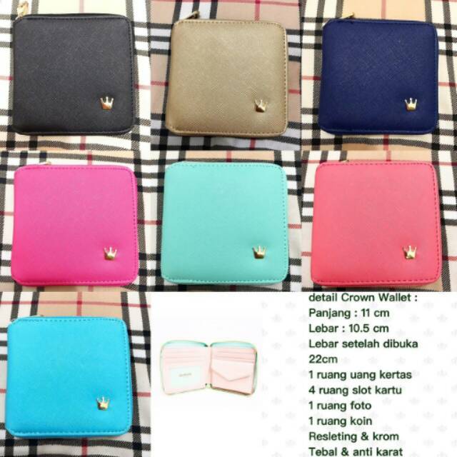 JImshoney crown wallet ori