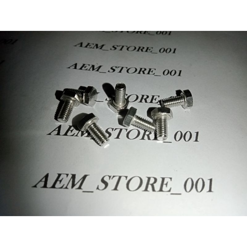 Baut Hex M4 x 10 (1cm) stainless 304 THE A2-70