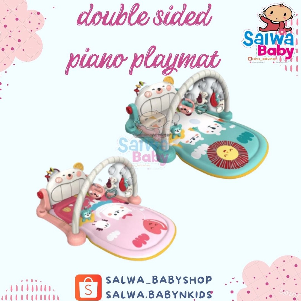 Right Start Double Sided Piano Gym Mat