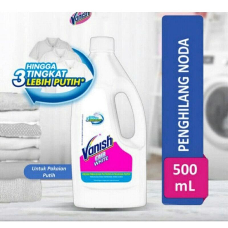 vanish cair white penghilang noda 150ml 425ml 500ml refil botol