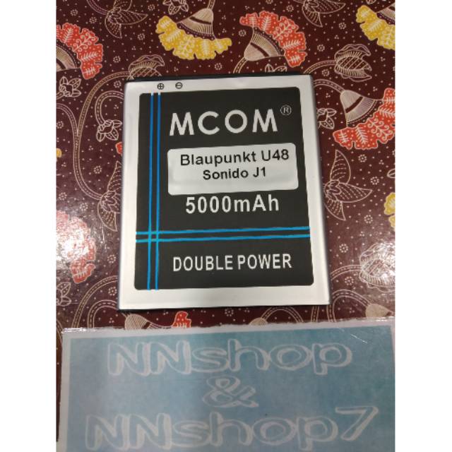 Baterai Blaupunkt Sonido J1 U48 Battery Blaupunkt U48 Sonido J1