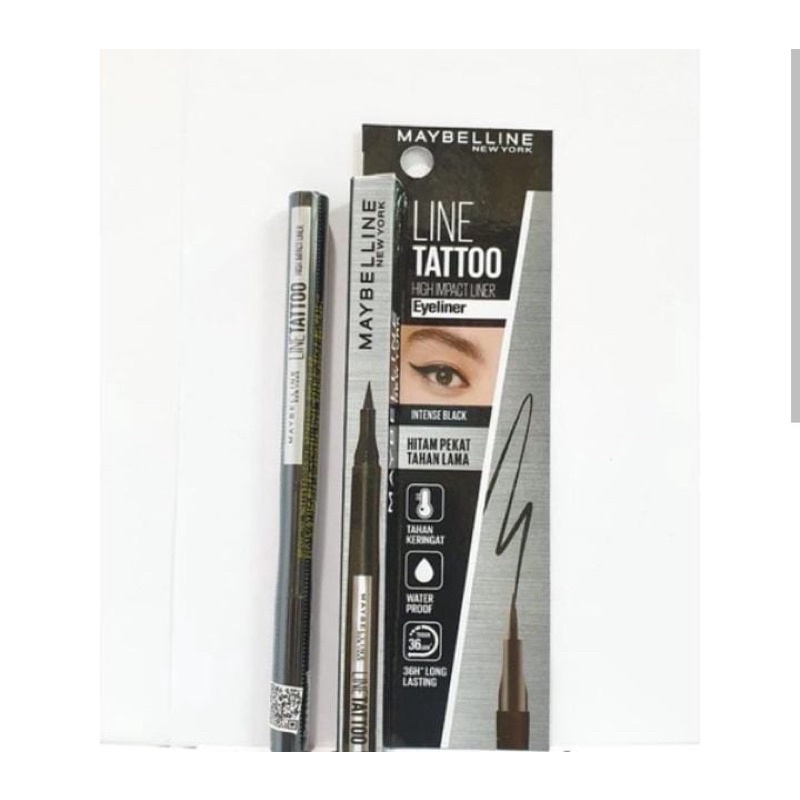 Jual Maybelline Line Tattoo High Impact Linereyeliner Pen Original 100promo Shopee 7616