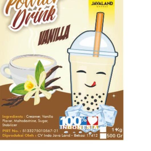 

limited Edition✔️JAVALAND Bubuk Rasa Vanilla (Putih)|SQ2