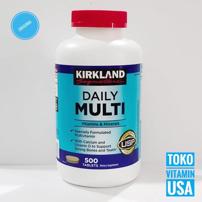 Kirkland Signature Daily Multi - 500 Tablets Lc
