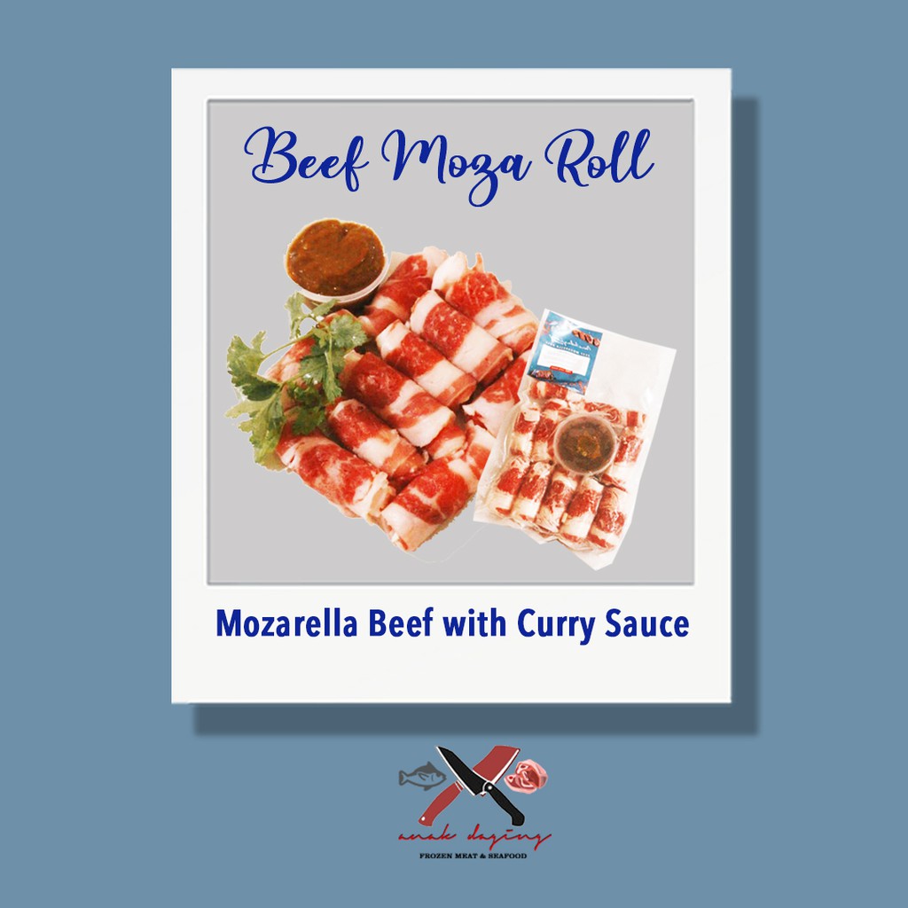 

Beef Mozarella Roll with Curry Sauce - Precooked (Siap Saji)