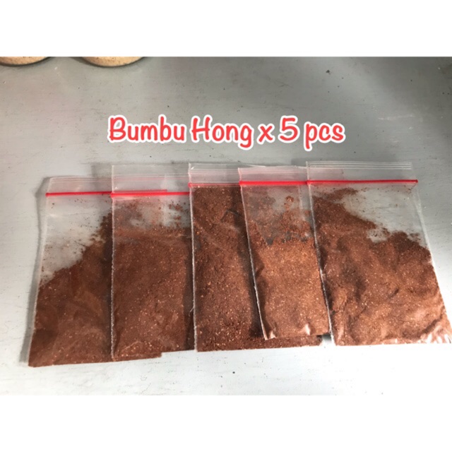 

Bumbu Hong Asli Bangka / Chinese BBQ Spices / Bumbu Merah Dimsum / Bumbu Dimsum Ceker