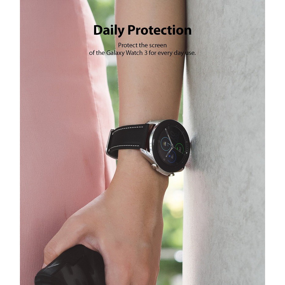 Screen Protector Samsung Galaxy Watch 3 45mm Ringke Easy Flex Screen Guard Anti Gores