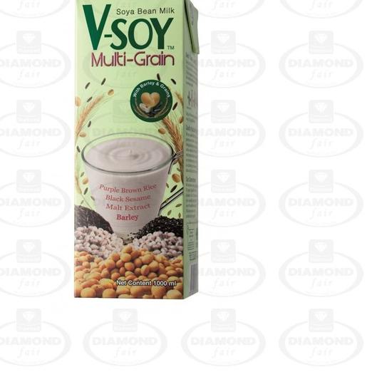 

♫ V-SOY Multi Grain Soy Milk UHT 1000ml ⅎ