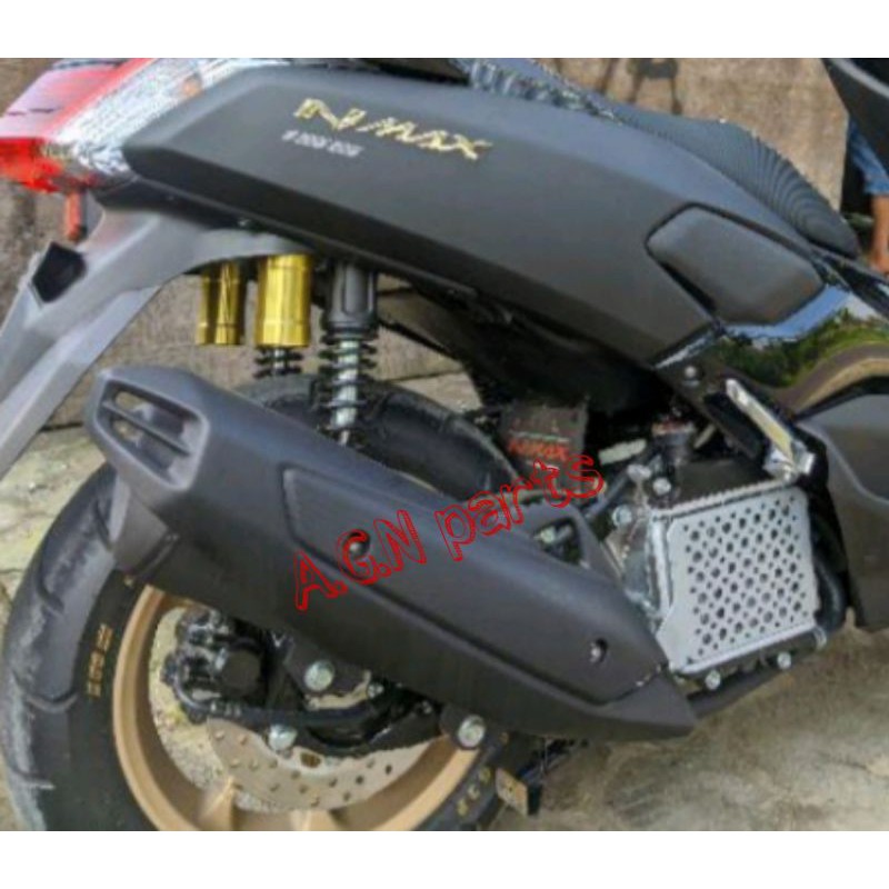 Cover radiator alumunium cnc nmax old - nmax lama - nmax new - nmax 2021 - nmax 2020 - aerox - lexi