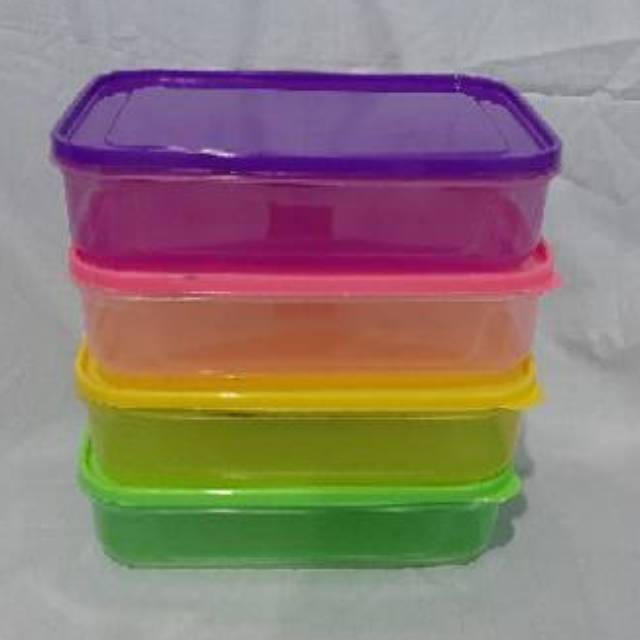 Toples Makanan 900ML / 900 ML / Kotak Makan Plastik / Lunch Box / Ompreng Plastik