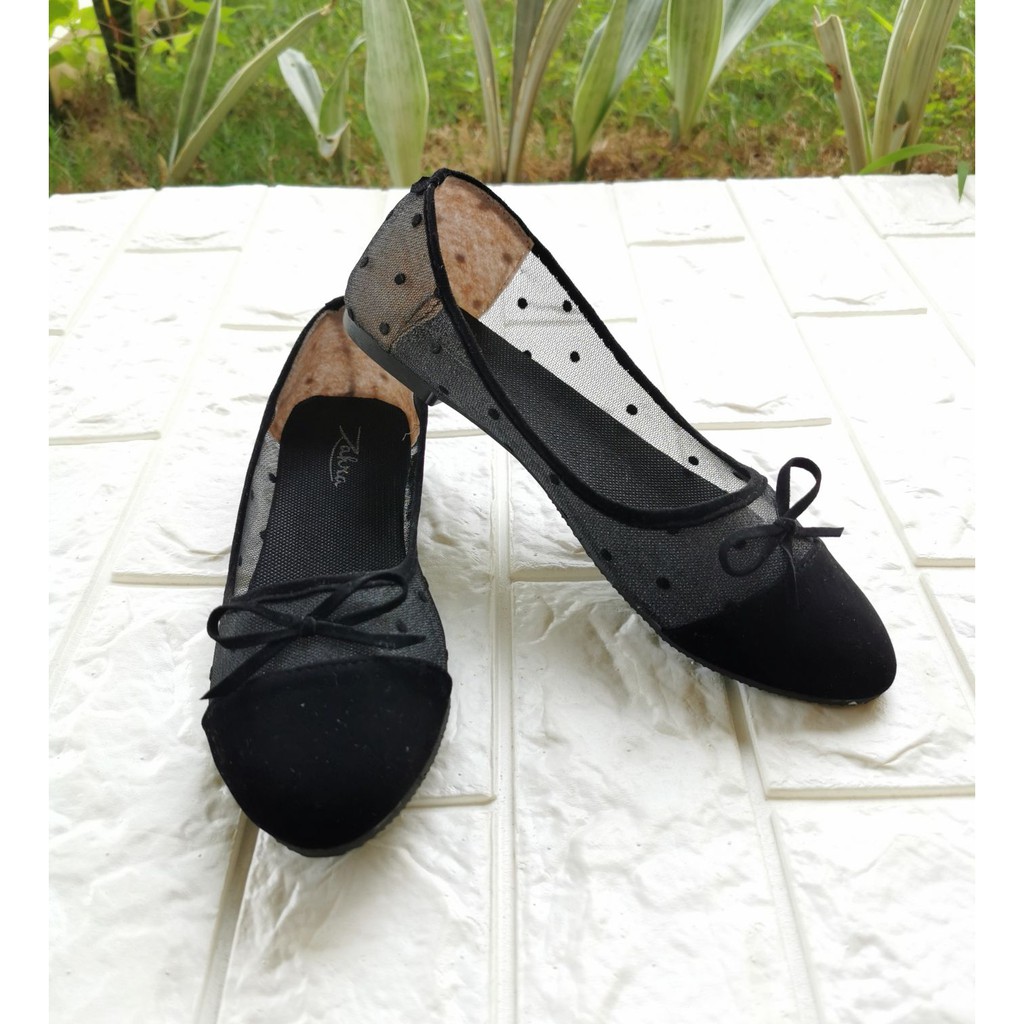 Arlaine- FLOW sepatu flat shoes wanita / sepatu brukat / sepatu flat / flatshoes pita