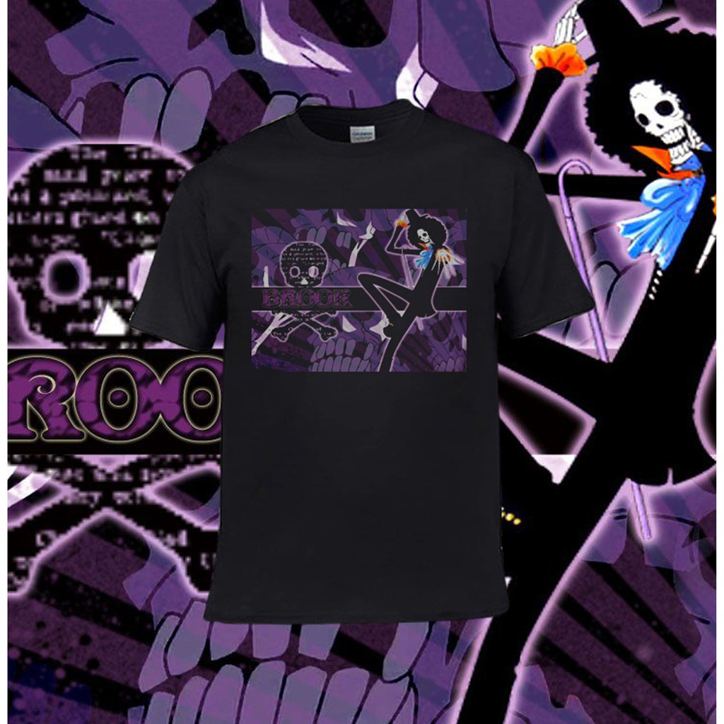 Kaos One Piece - Brook One piece Crew Mugiwara