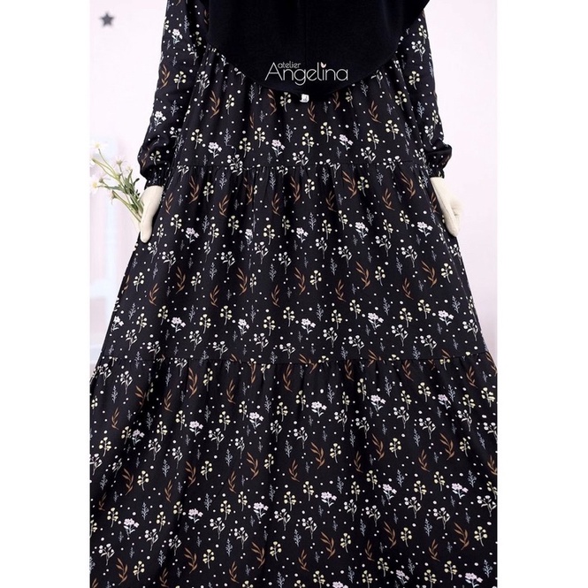 Bella dress Spring black atelier angelina xs s m l xl xxl xxxl