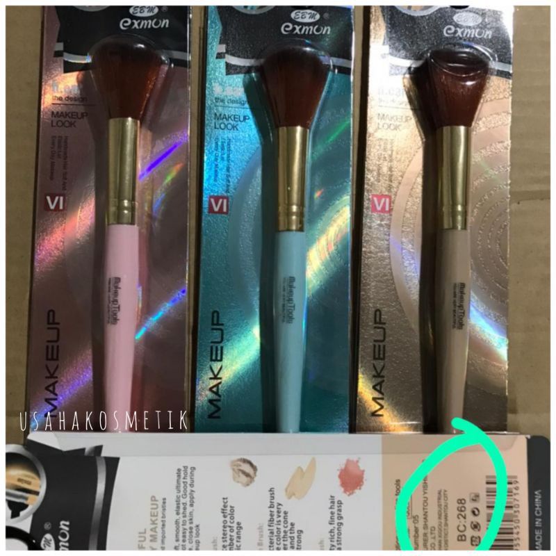 BRUSH MAKE UP SINGLE BENTUK BEBEK BRUSH BLUSH ON SINGEL