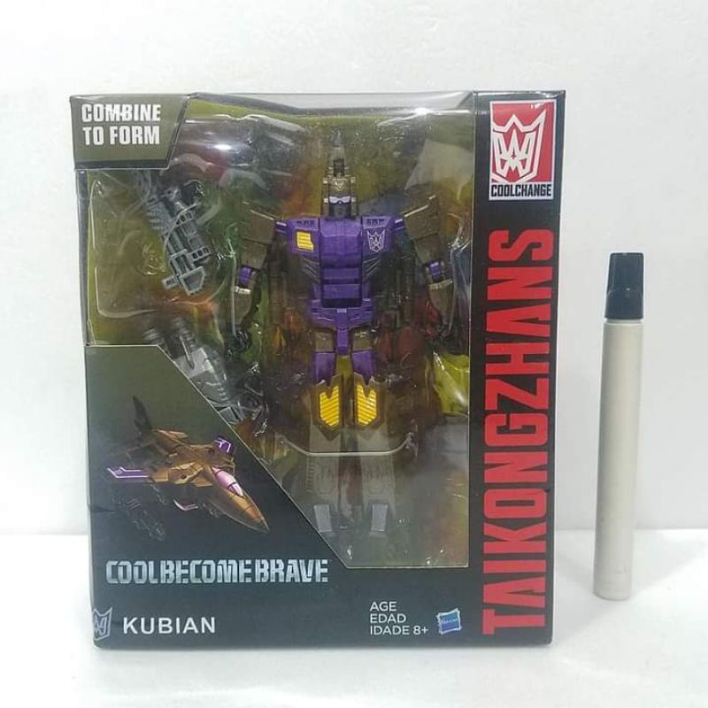 Mainan transform robot figureTransformers Coolbecomebrave box
decepticon blast off