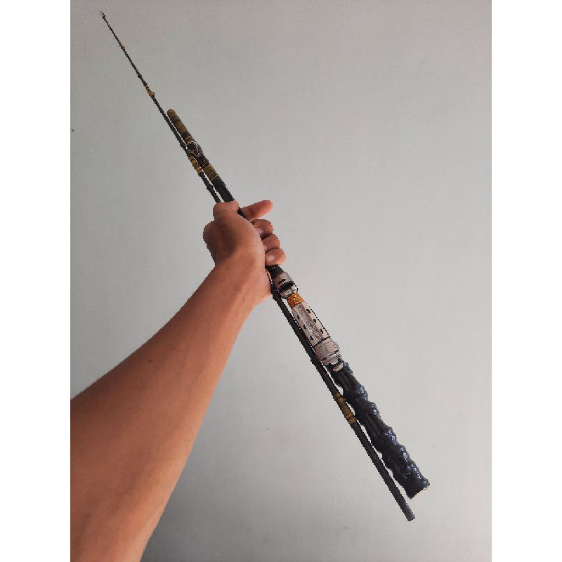 Joran Bambu Cendani Fiber Custome Sikber Krisik Fiber