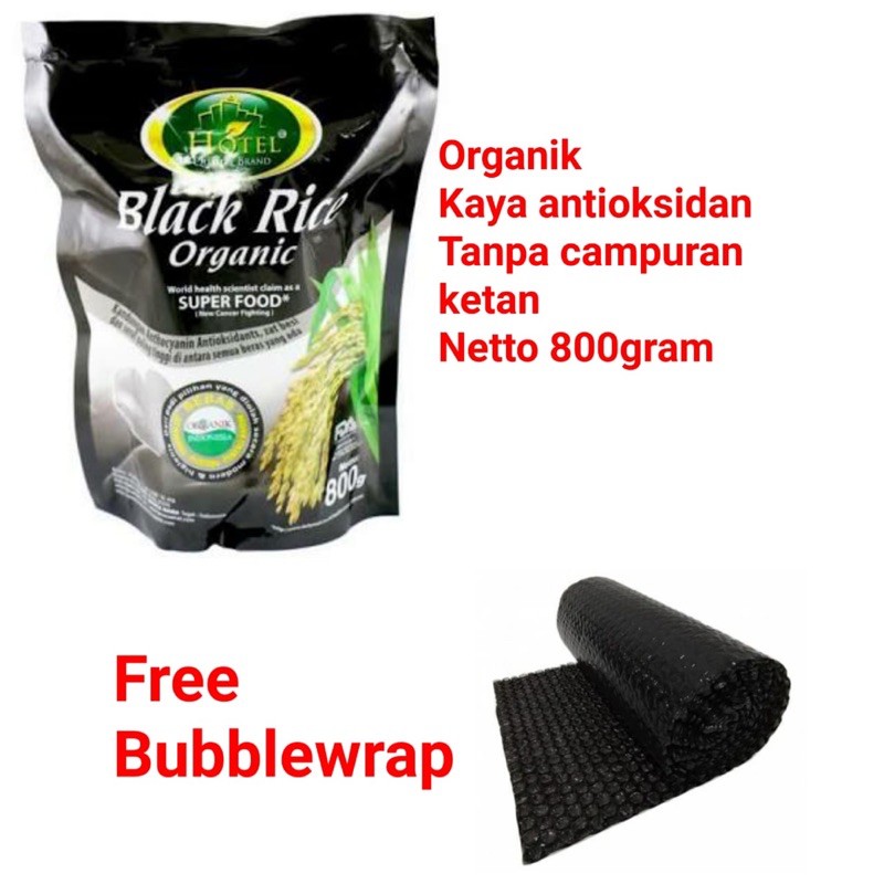 

Beras Hotel Hitam Organik Premium Black Rice