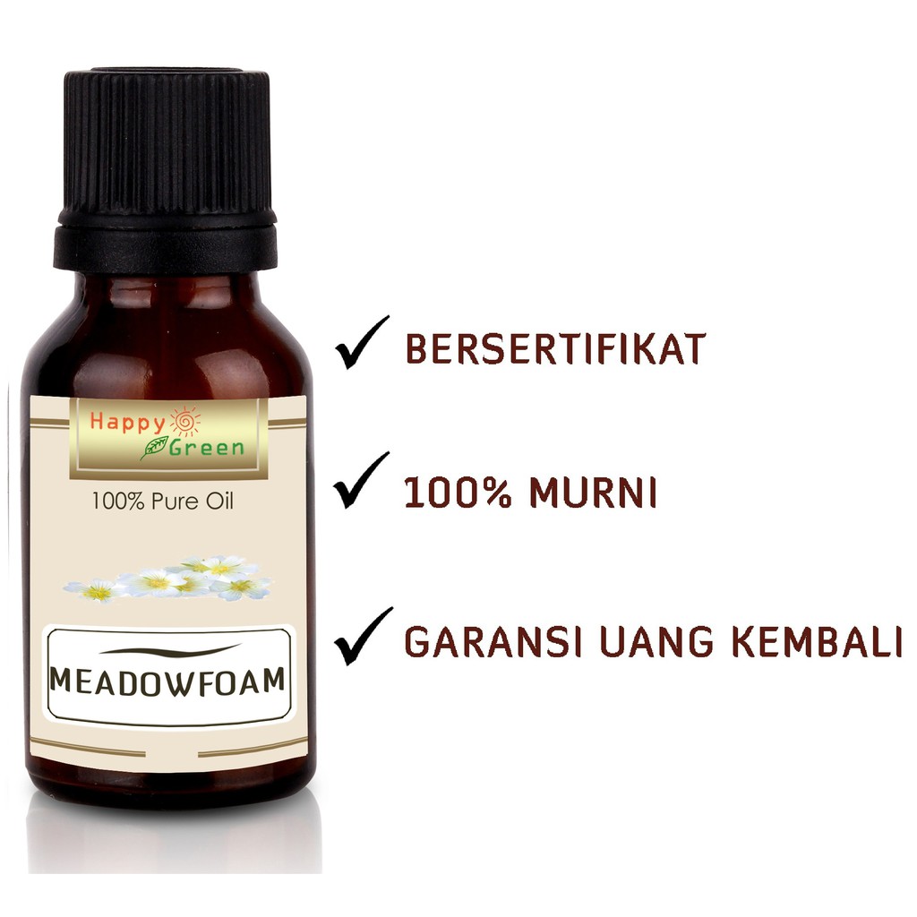 Happy Green Meadowfoam Oil - Minyak Meadowfoam Bersertifikat