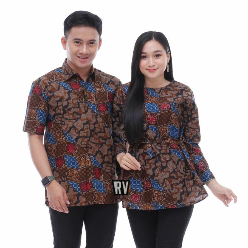 CJA20 Atasan pria wanita | ukuran M-10XL SUPER JUMBO | Atasan batik couple motif ABRI |original pekalongan