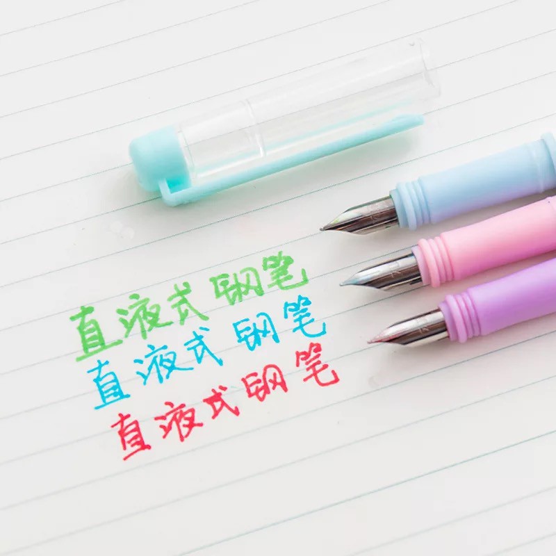 

PENA FOUNTAIN + TINTA 6 WARNA