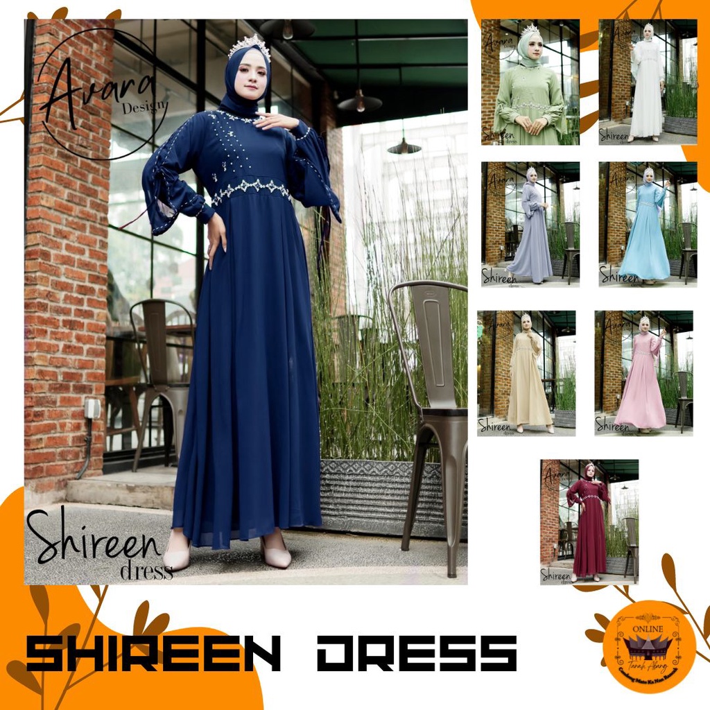 Jual AVARA // GAMIS SHIREEN DRESS CERUTY BABYDOLL PLUS PAYET DRESS