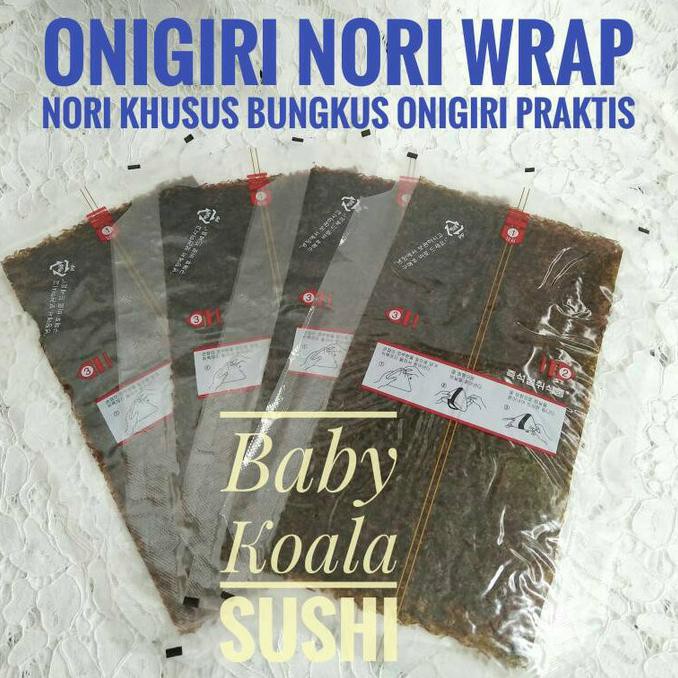 

9H476R- Nori Onigiri | Nori Wrapper Khusus Bungkus Onigiri Triangle Dyu5Ge4-
