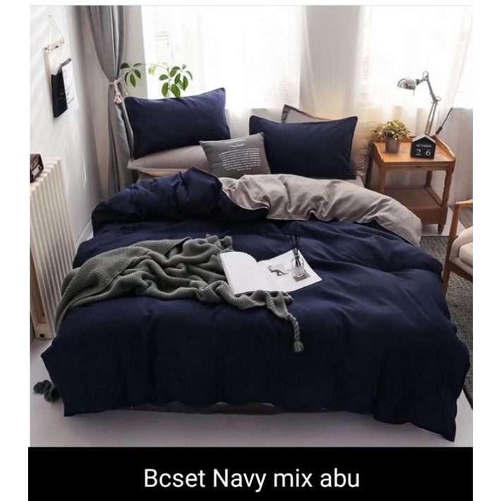 BEDCOVER SET AESTHETIC POLOS SIMPLE BEDCOVER