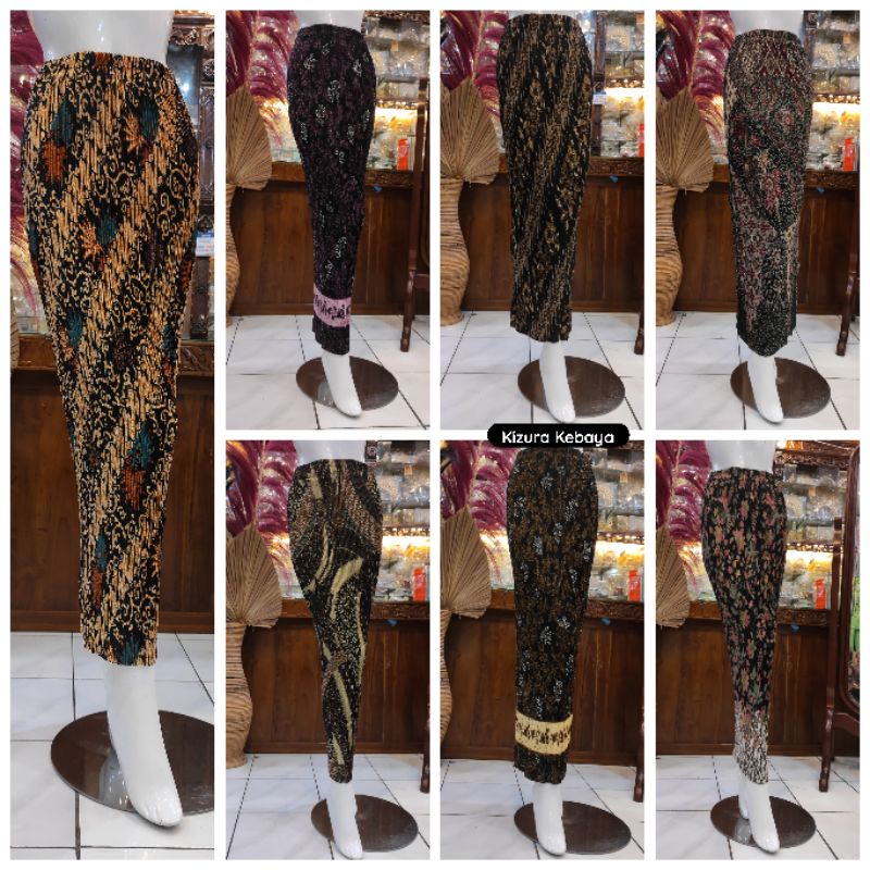 Rok Plisket Batik Rok Batik Plisket untuk wisuda/domas/besan/dll