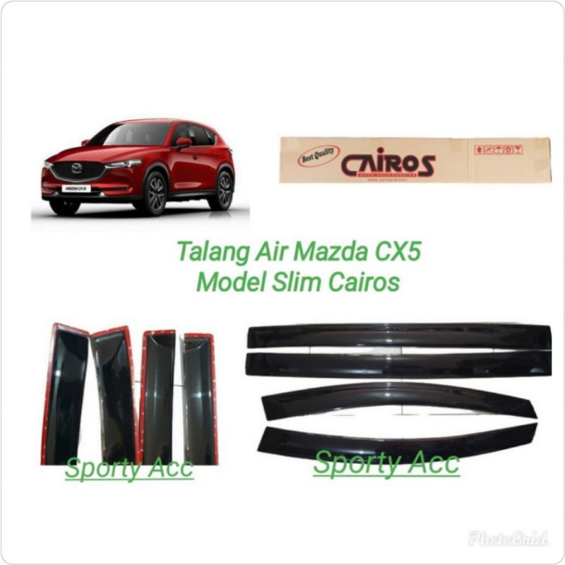 Talang Air Mazda CX5 Slim Merk Cairos