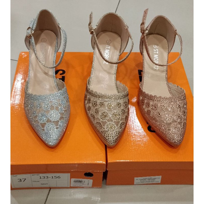 SEPATU PENGANTIN/SEPATU PESTA WANITA BRAND PETER KEIZA
