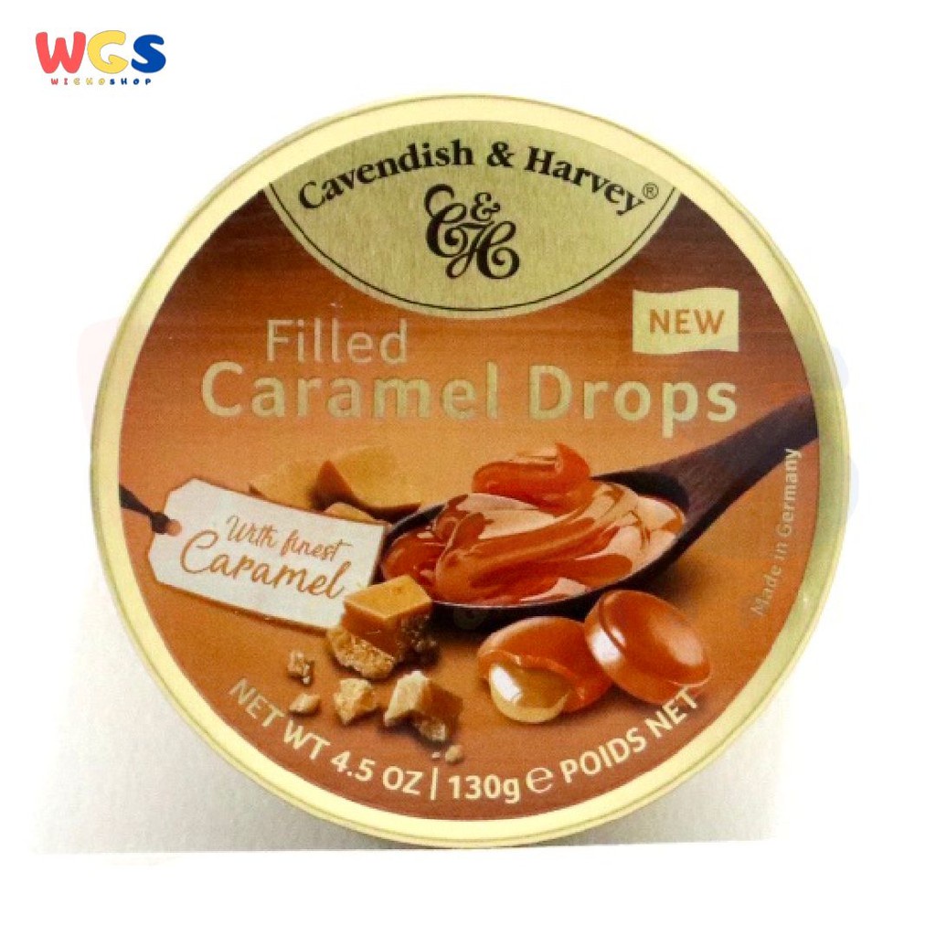 Permen Cavendish &amp; Harvey Caramel  Fill With Finest Caramel Drops Candy 130g