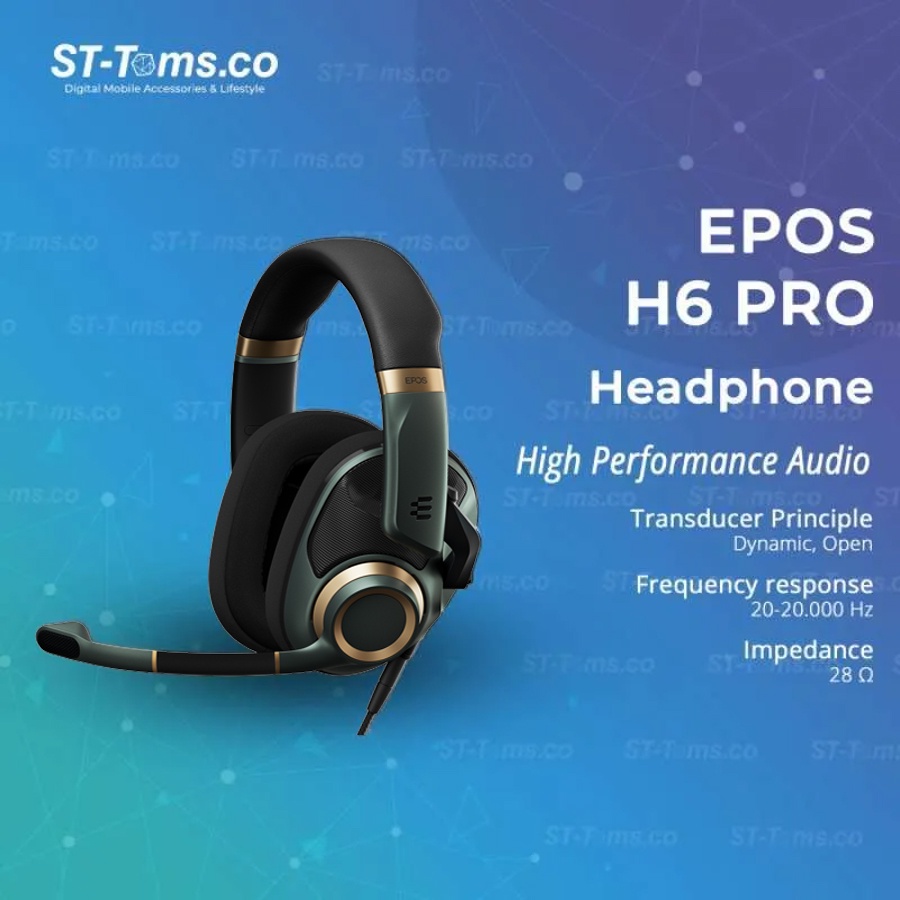 Epos H6 Pro Open Acoustic Gaming Headset