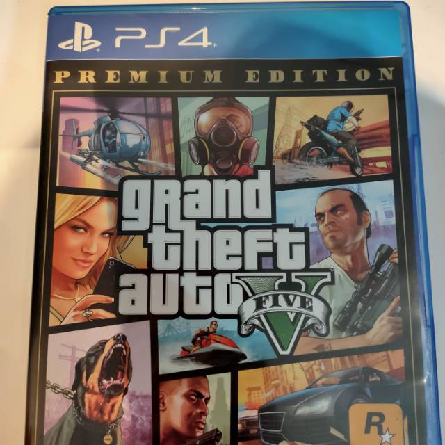 BD PS4 GTA V PREMIUM EDITION (DLC UTUH)