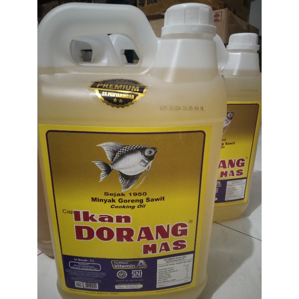 

Minyak Goreng Ikan Dorang 5 Liter Jerigen