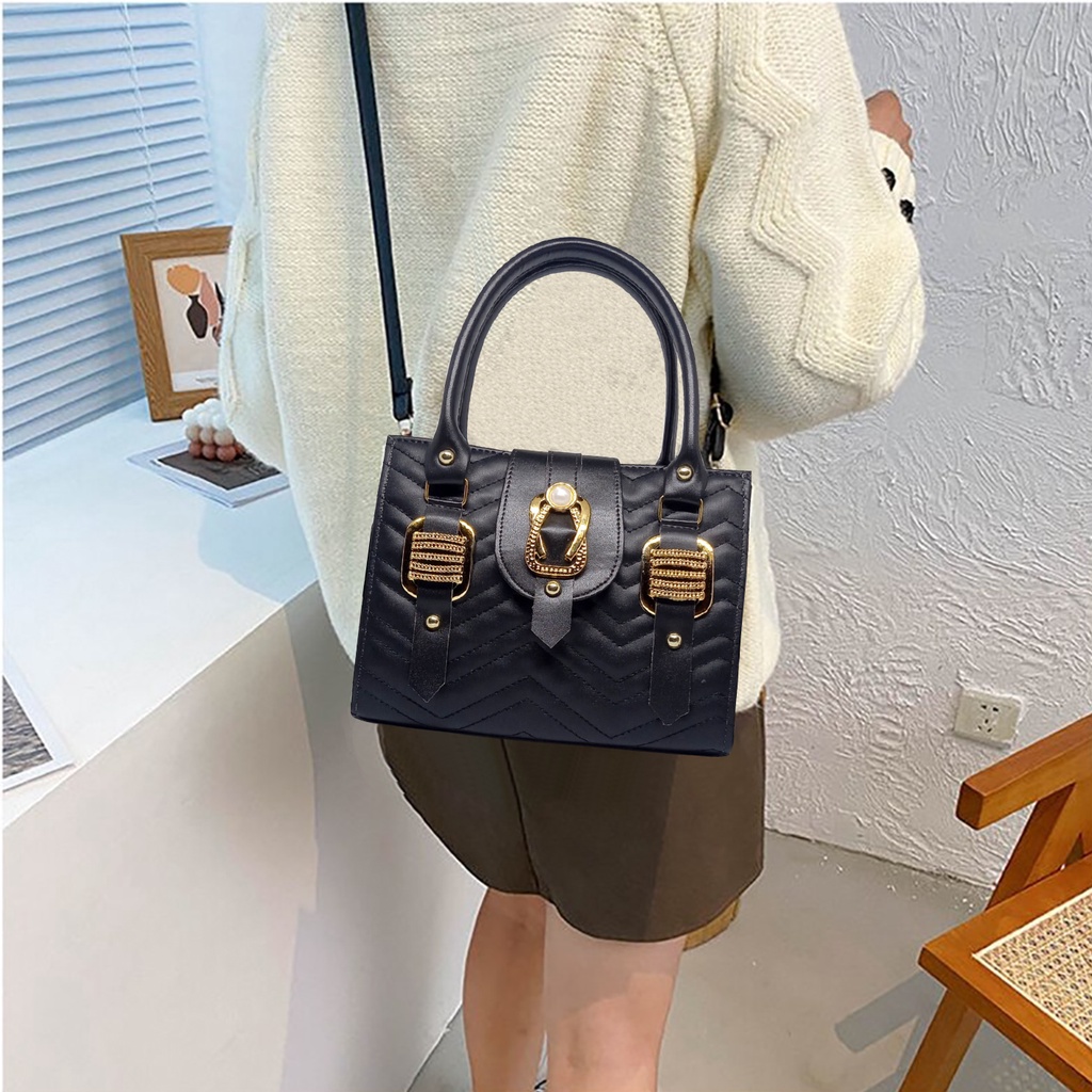 Tas Selempang Wanita Import Tas Pesta Mewah Elegan Slempang Buat Kondangan Slingbag HandBag Model Cewek Import Batam Murah Baget