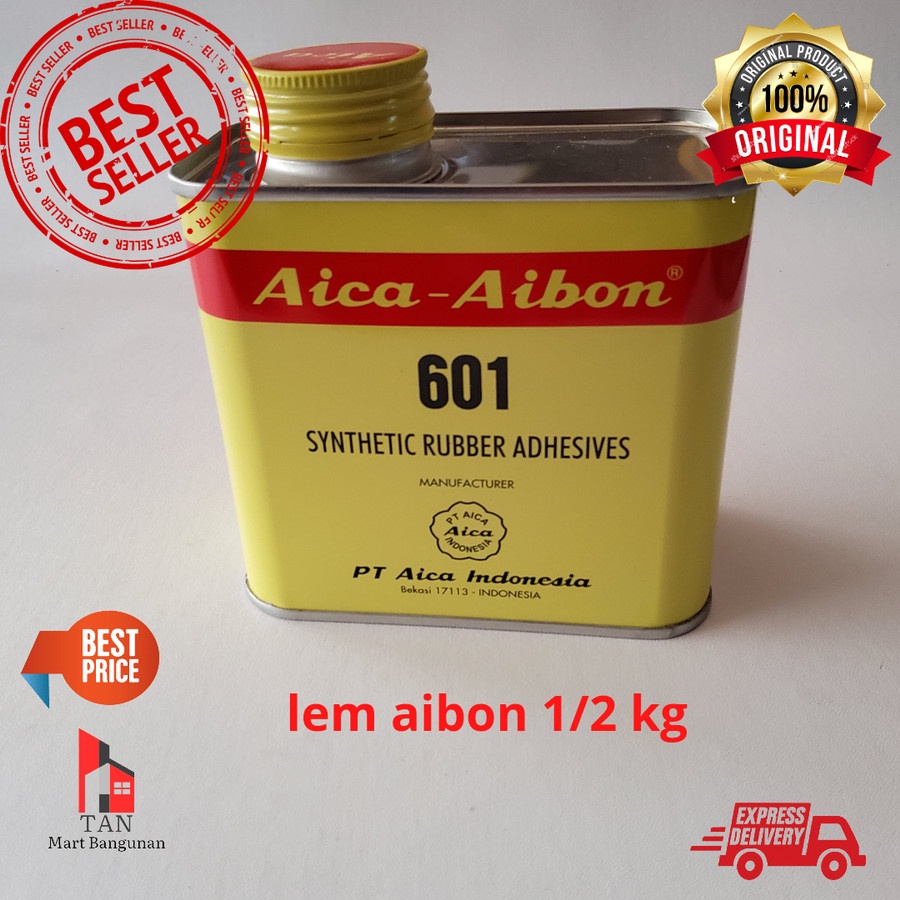 

lem kuning aica aibon 601 lem serbaguna kemasan 300 gram